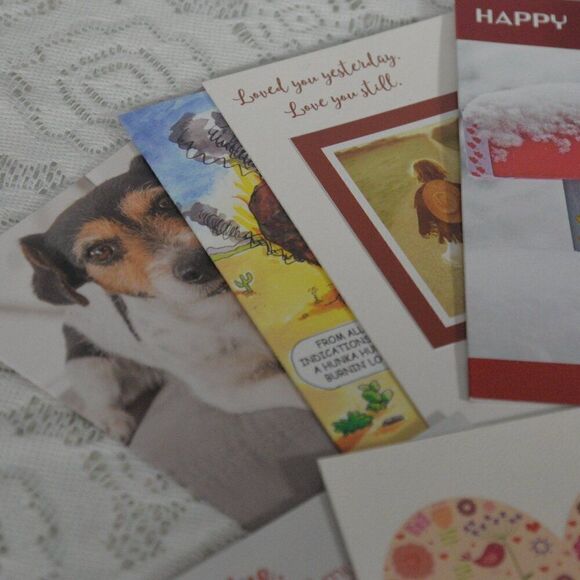 Valentines Day Cards 15 Various Brand New with Envelopes - Picture 3 of 12